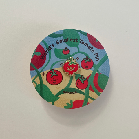 World’s Smallest Tomato Pin!!