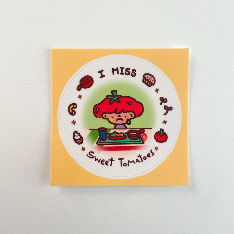 i miss sweet tomatoes Sticker