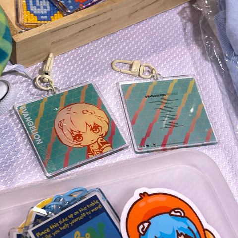 Evangelion Finally Acrylic Keychain