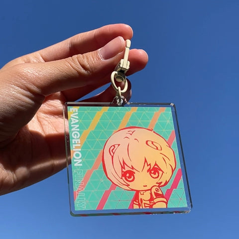 Evangelion Finally Acrylic Keychain