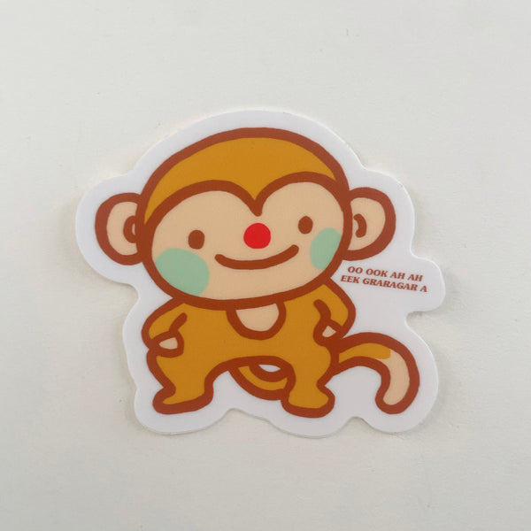 Monkey Sticker