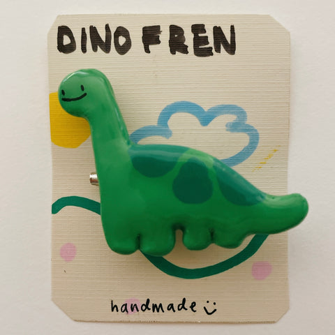 Dino Fren Pin