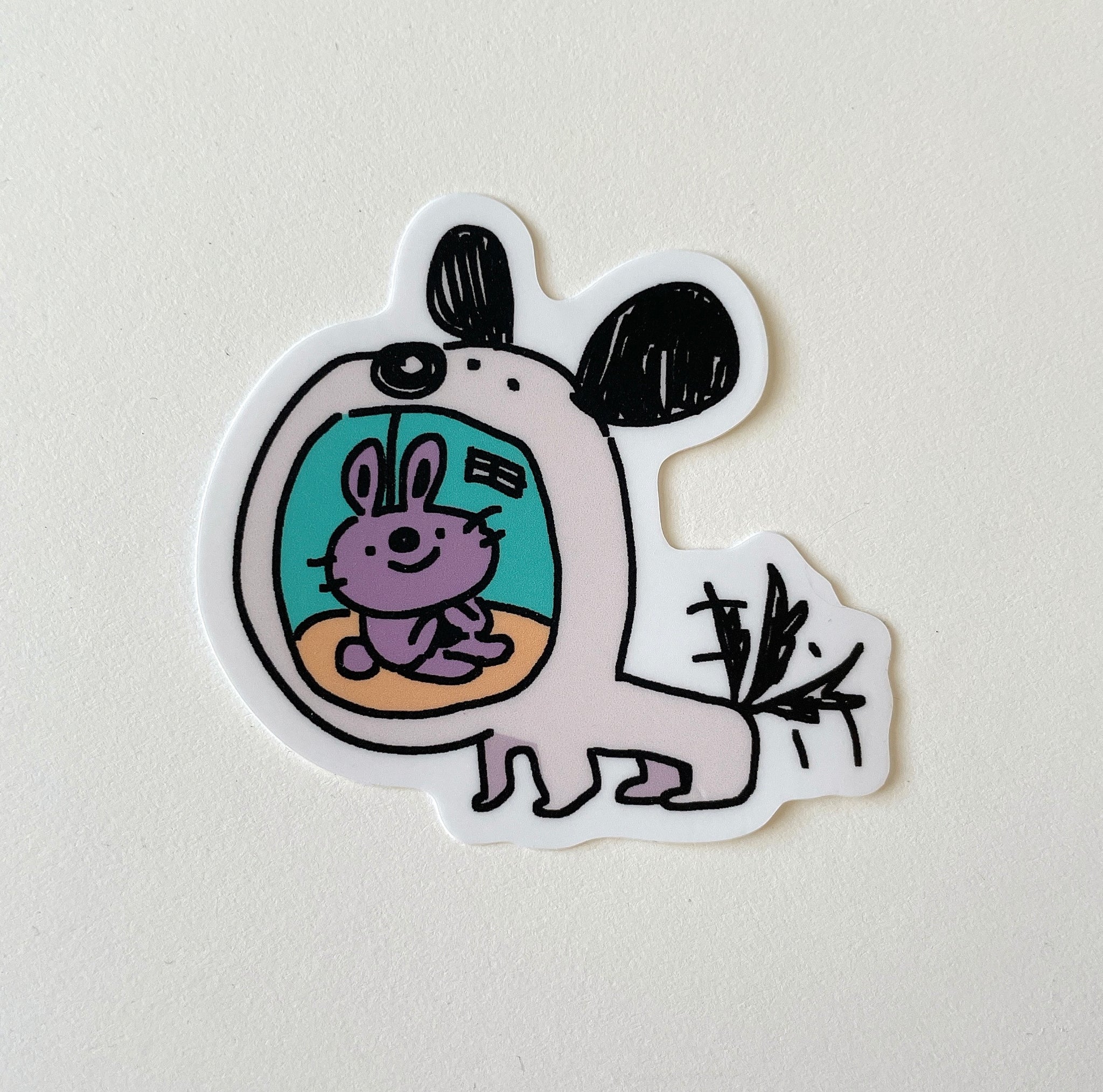 Doghouse Sticker