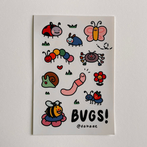BUGS Sticker Sheet