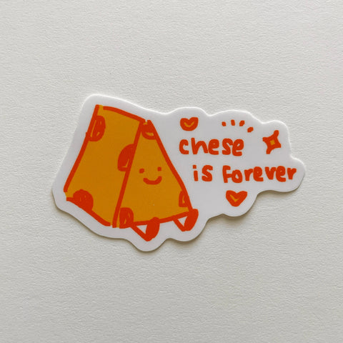 chese is forever Sticker
