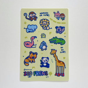 Zoo Frens Sticker Sheet