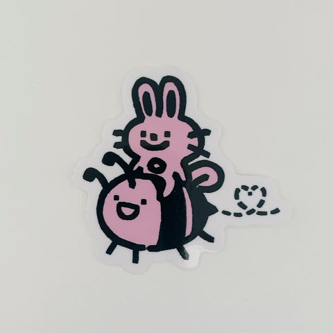 Bunny Bee Sticker